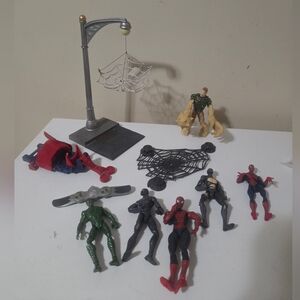Spiderman Action Figure Set with Web Accessories